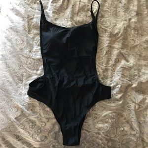 Sunny Co. one piece black swimsuit